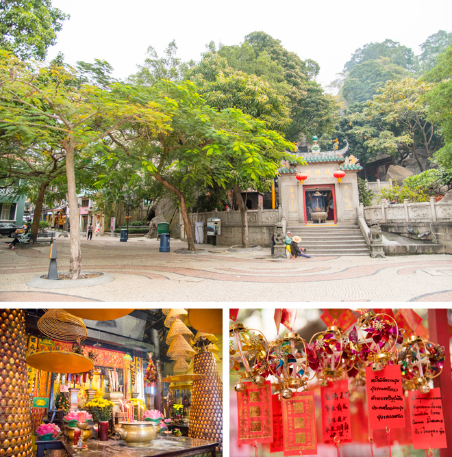 媽閣廟は、単一の建築集合体の中に異なる神を祀るさまざまなお堂が存在します。儒教、道教、仏教および複数の民間信仰の影響を受けた中国文化の典型的な例です。