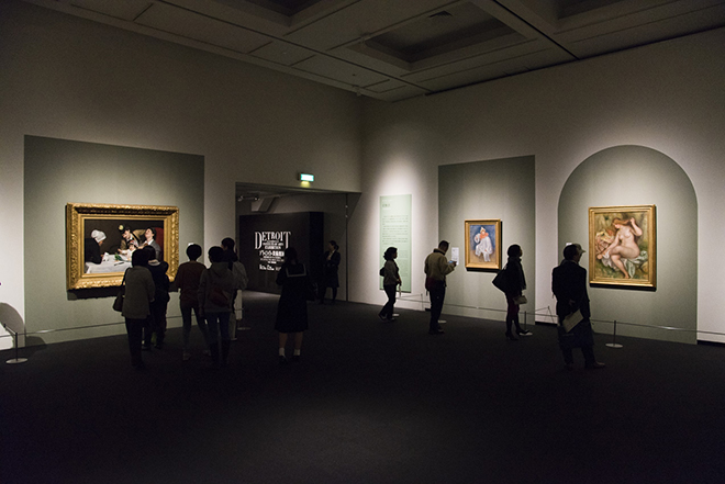上野の森美術館で開催中のデトロイト美術館展。累計来場者数は50万人を突破した。