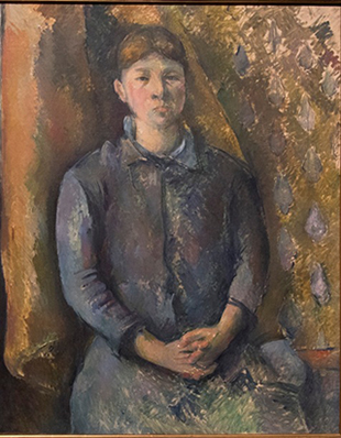 ポール・セザンヌ 《画家の夫人》 1886年頃