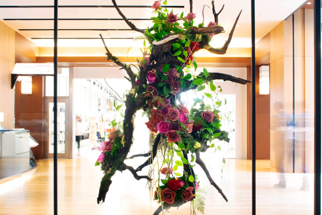 東京ミッドタウンをバラと花で彩った フラワーアートアワード18 18年記事
